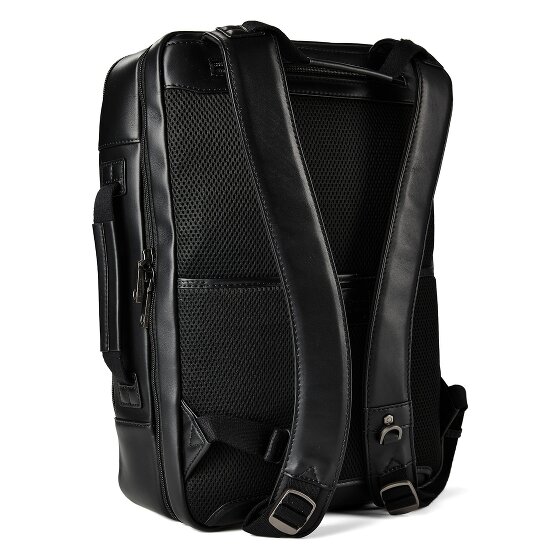 Jekyll & Hide Business-Rucksack RFID Schutz Leder 43 cm Laptopfach