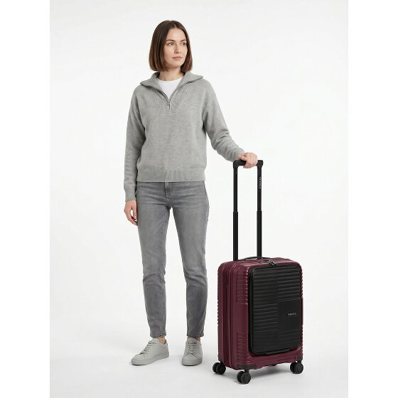 Redolz Essentials 17 2.0 4 Rollen Kabinentrolley 55 cm Laptopfach mit Dehnfalte