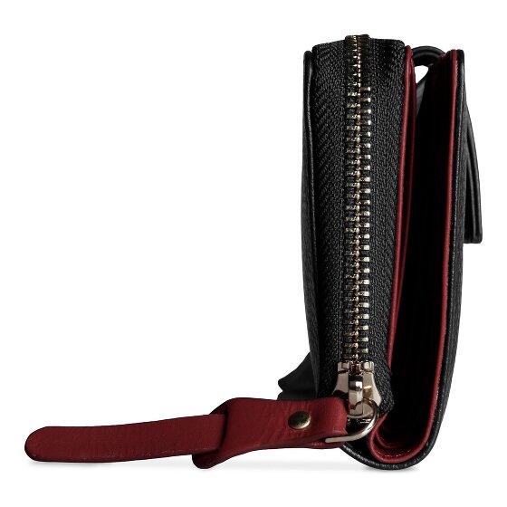 Bugatti Viola Geldbörse RFID Schutz Leder 16 cm
