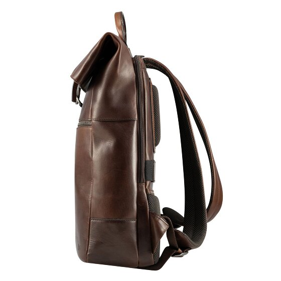 Jost Lund Business-Rucksack Leder 44 cm Laptopfach