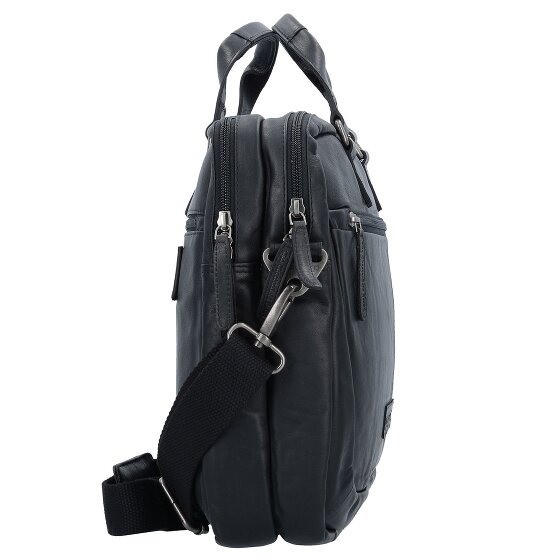 The Chesterfield Brand Wax Pull Up Aktentasche Leder 40 cm Laptopfach