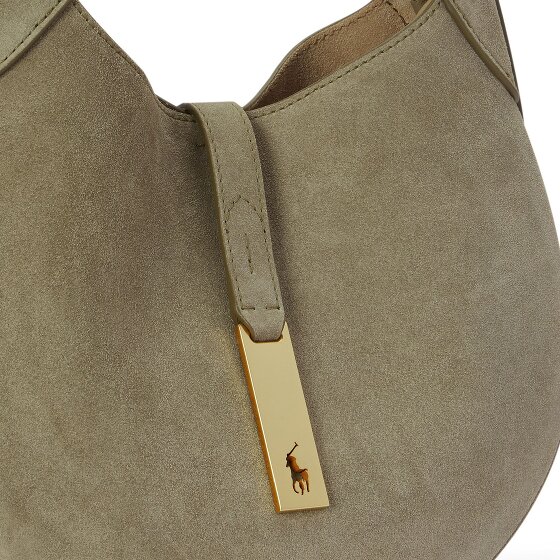 POLO RALPH LAUREN Polo ID Schultertasche Leder 25 cm