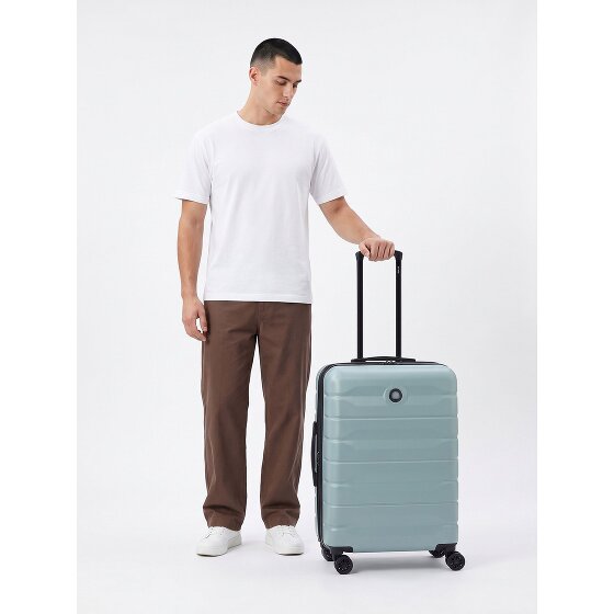 Delsey Paris Air Armour 4 Rollen Trolley 68 cm mit Dehnfalte