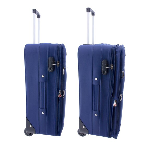 Gladiator 2100 2 Rollen Trolley 61 cm mit Dehnfalte