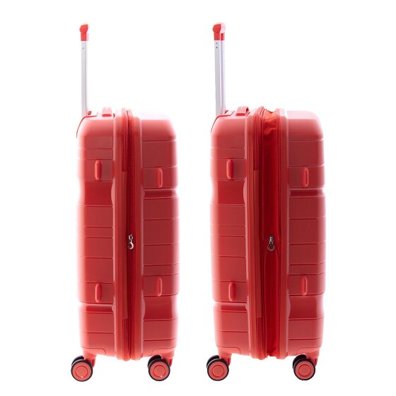 Gladiator 3800 4 Rollen Trolley 67 cm mit Dehnfalte