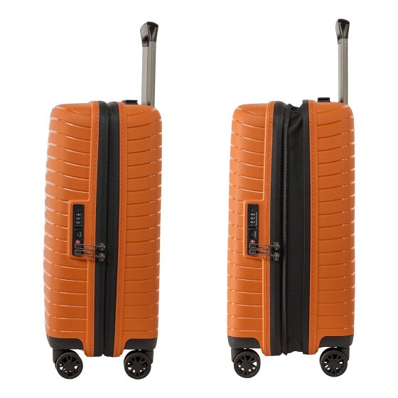 Stratic Novium 4 Rollen Kabinentrolley S 55 cm mit Dehnfalte