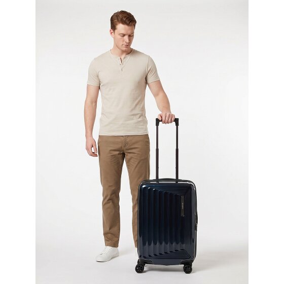 Samsonite Nuon 4 Rollen Kabinentrolley 55 cm mit Dehnfalte