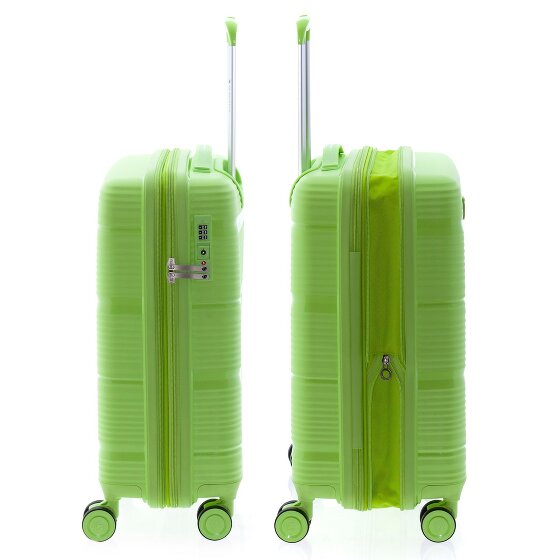 Gladiator 0800 4 Rollen Trolley 55 cm mit Dehnfalte