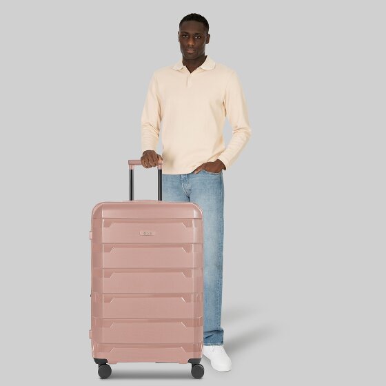 d&n South Dakota 4 Rollen Trolley L 76 cm mit Dehnfalte