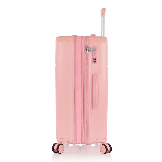 Heys Pastel 4 Rollen Trolley M 66 cm mit Dehnfalte