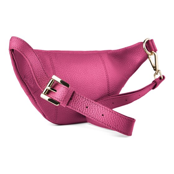 Lazarotti Bologna Leather Double-Zip Gürteltasche Crossbody Leder 25 cm