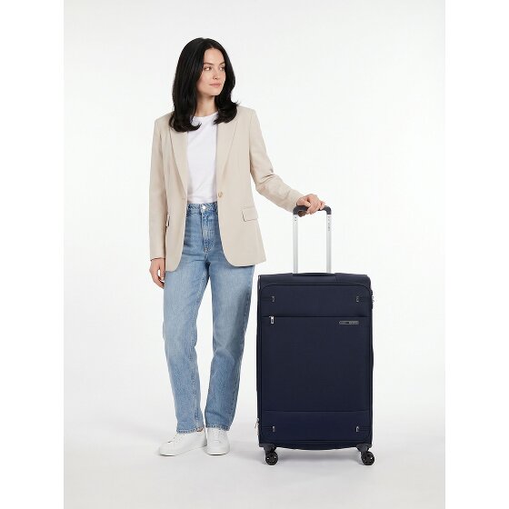 Samsonite Base Boost 4 Rollen Trolley 78 cm mit Dehnfalte