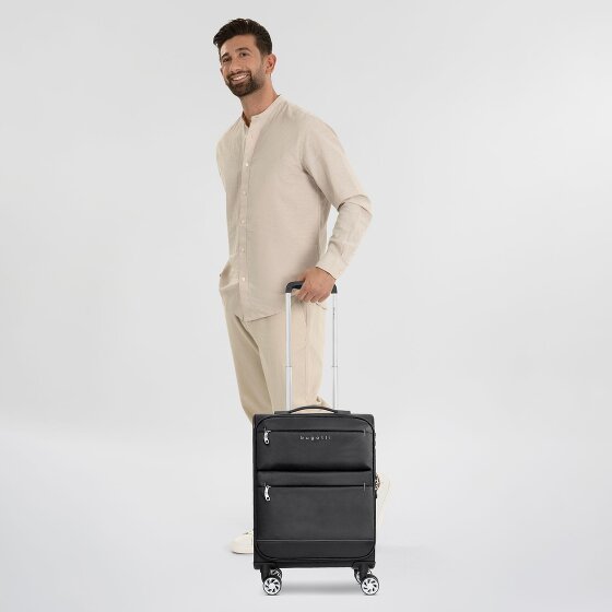 Bugatti Go Light Soft 4 Rollen Kabinentrolley S 54 cm