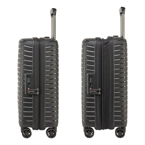 Stratic Novium 4 Rollen Kabinentrolley S 55 cm mit Dehnfalte