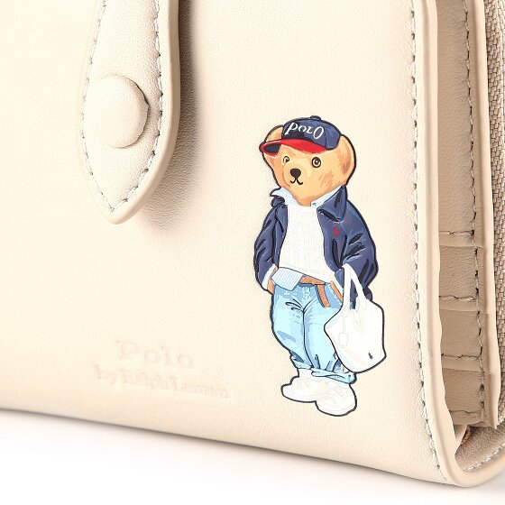 POLO RALPH LAUREN Bear Geldbörse Leder 10 cm