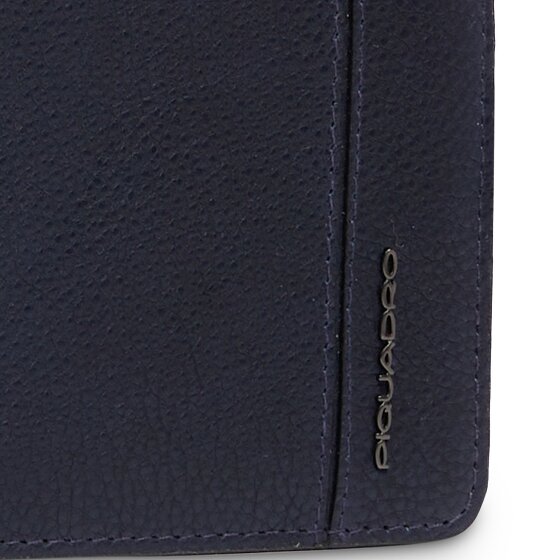 Piquadro Cronus Geldbörse RFID Schutz Leder 12.5 cm