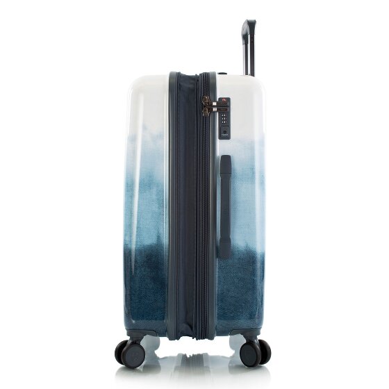 Heys Black Camo 4 Rollen Trolley M 66 cm mit Dehnfalte