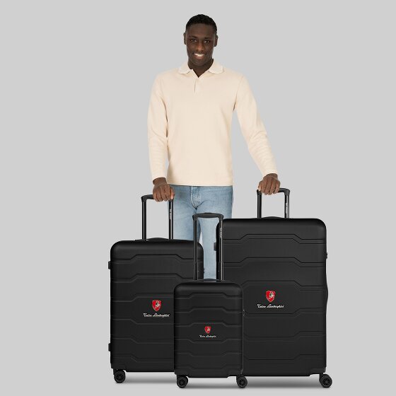 Tonino Lamborghini Bologna 4 Rollen Kofferset 3-teilig