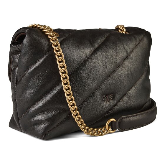 PINKO Love Puff Mini Schultertasche Leder 23 cm