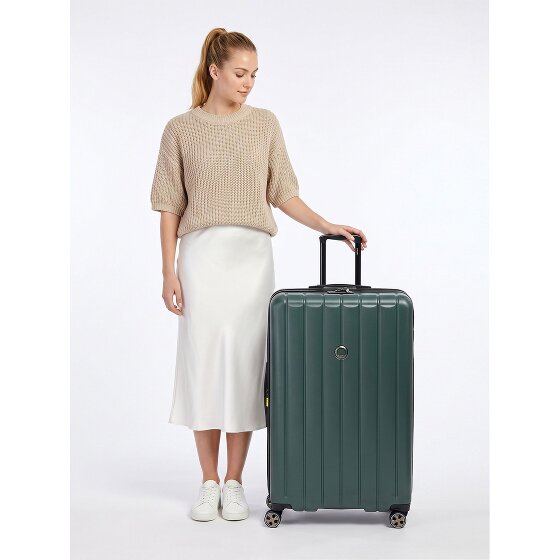 Delsey Paris Longitude 4 Rollen Trolley 81 cm mit Dehnfalte