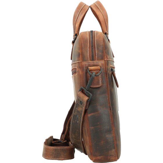Jack Kinsky Baltimore 8 Aktentasche Leder 40 cm Laptopfach