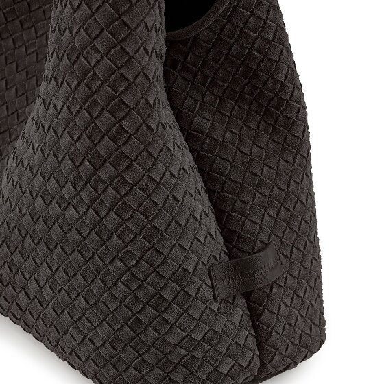 LES VISIONNAIRES Paz Weave Schultertasche Leder 44 cm
