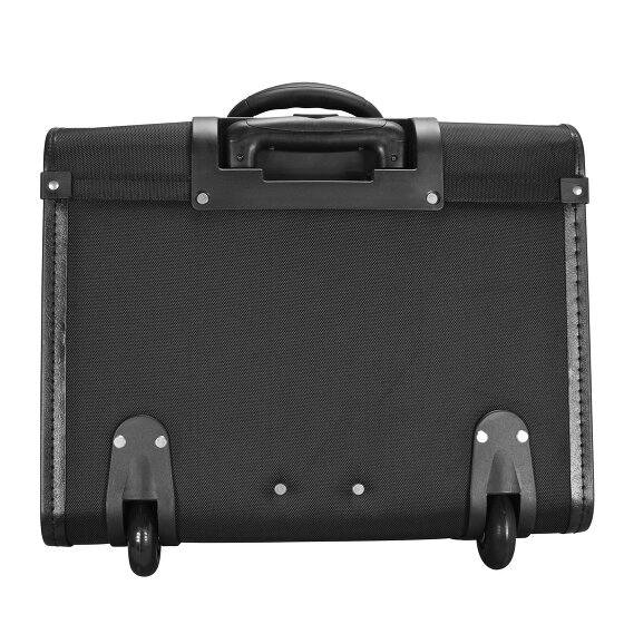 d&n Business & Travel 2 Rollen Businesstrolley 35 cm Laptopfach