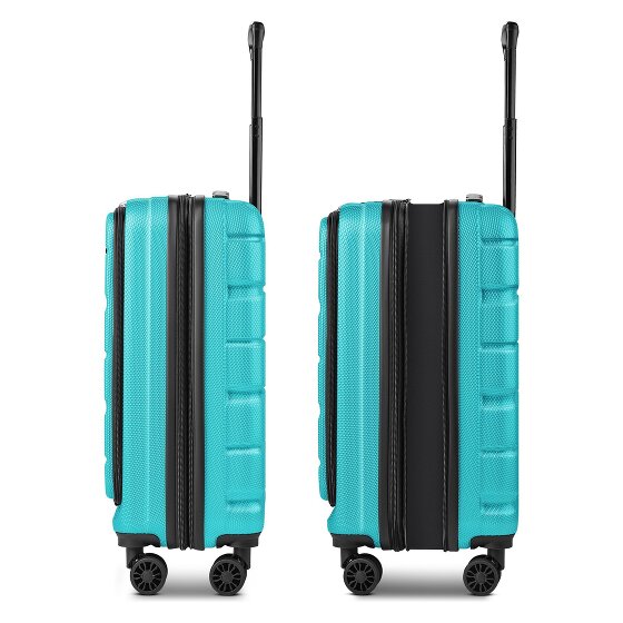 Franky Munich 4.0 4 Rollen Kabinentrolley 55 cm Laptopfach mit Dehnfalte