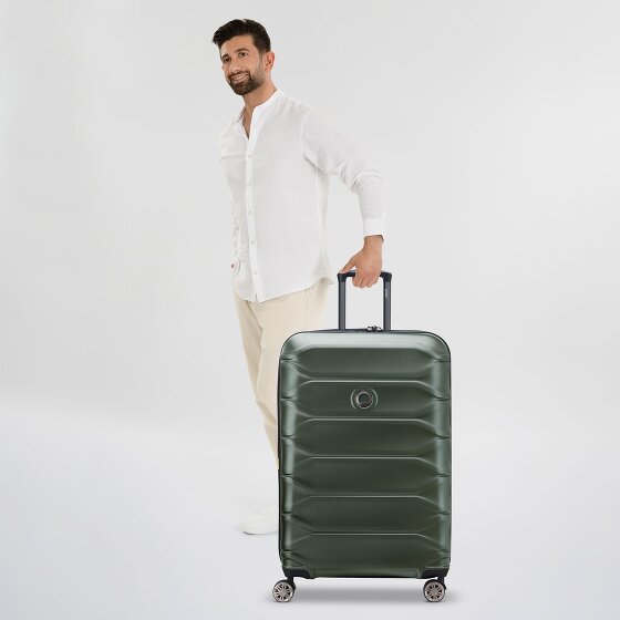 Delsey Paris Meteor 4 Rollen Trolley L 78 cm mit Dehnfalte