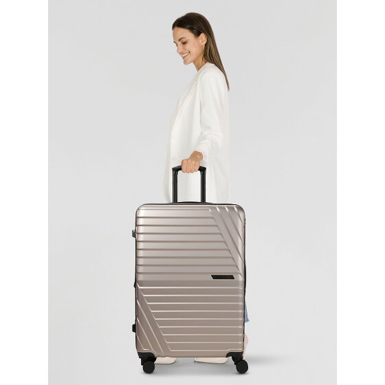 Cocoono Larnaka 4 Rollen Trolley 78 cm mit Dehnfalte