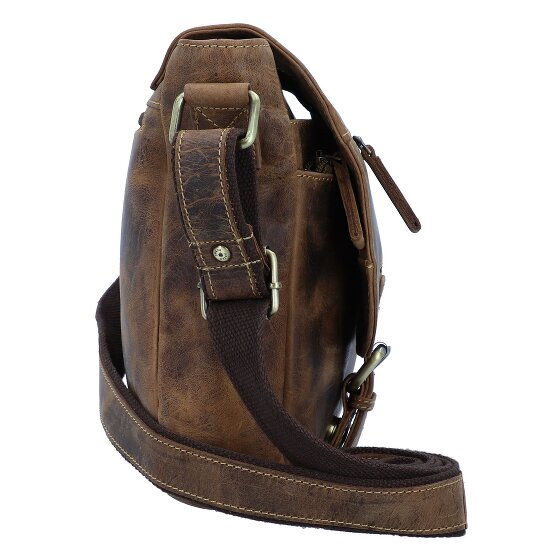Greenburry Vintage Umhängetasche Leder 26 cm