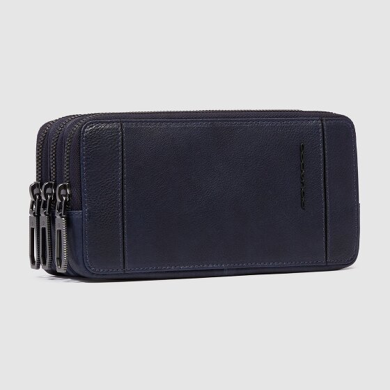 Piquadro Cronus Kulturbeutel Leder 19.5 cm