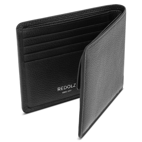 Redolz Leather Essentials QF Geldbörse RFID Leder 11,5 cm