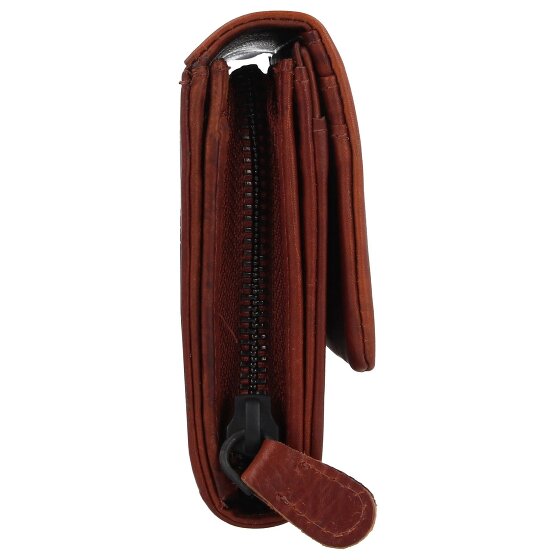 Jack Kinsky Risör Geldbörse RFID Schutz Leder 19 cm