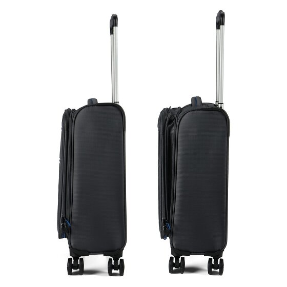 Benzi 5825 4 Rollen Kabinentrolley 55 cm mit Dehnfalte