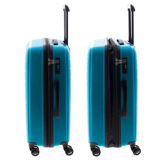 Gladiator 1700 4 Rollen Trolley 68 cm mit Dehnfalte