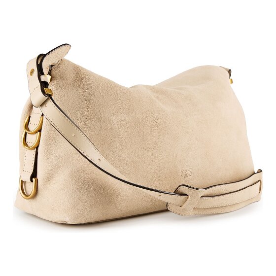 PINKO Saddle Horizontal Schultertasche Leder 34 cm