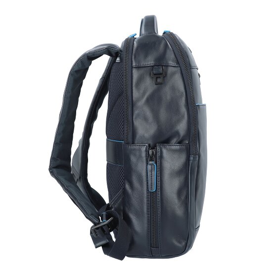 Piquadro Blue Square Revamp Business-Rucksack Leder 37 cm Laptopfach