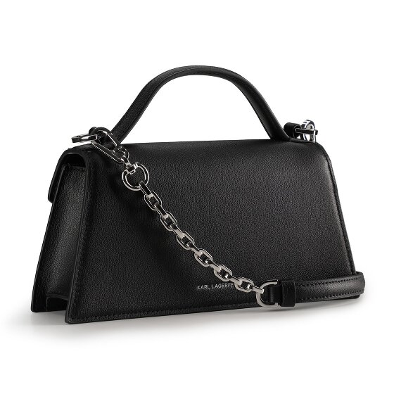 Karl Lagerfeld Signature Handtasche Leder 24 cm