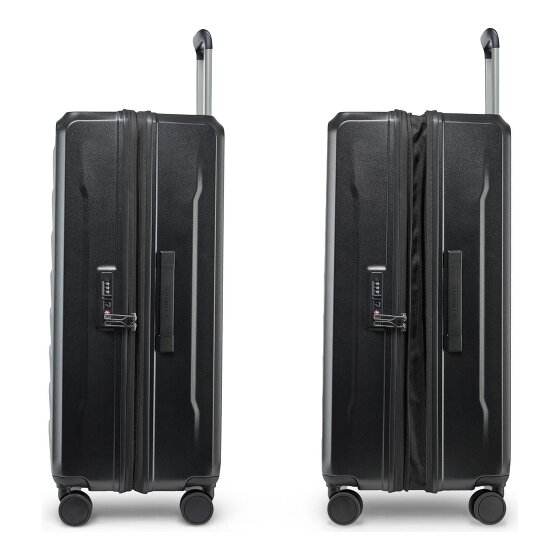 Stratic Phoenix 4 Rollen Trolley 76 cm mit Dehnfalte