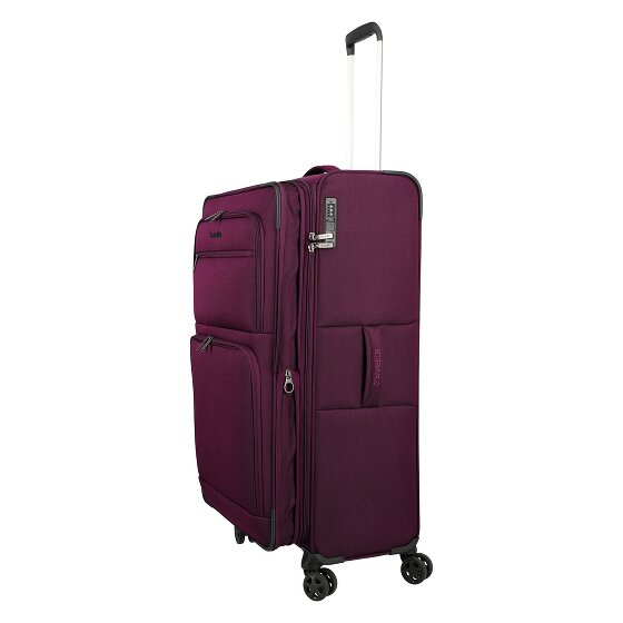 Travelite Cubis 4 Rollen Trolley L 83 cm mit Dehnfalte