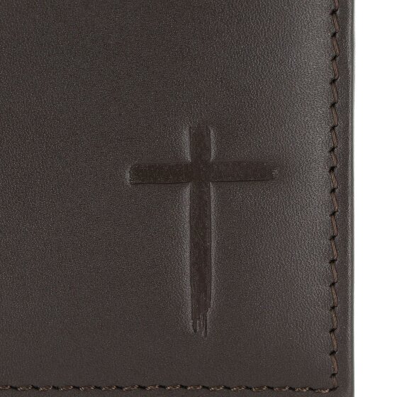 oxmox Leather Geldbörse RFID Schutz Leder 11 cm