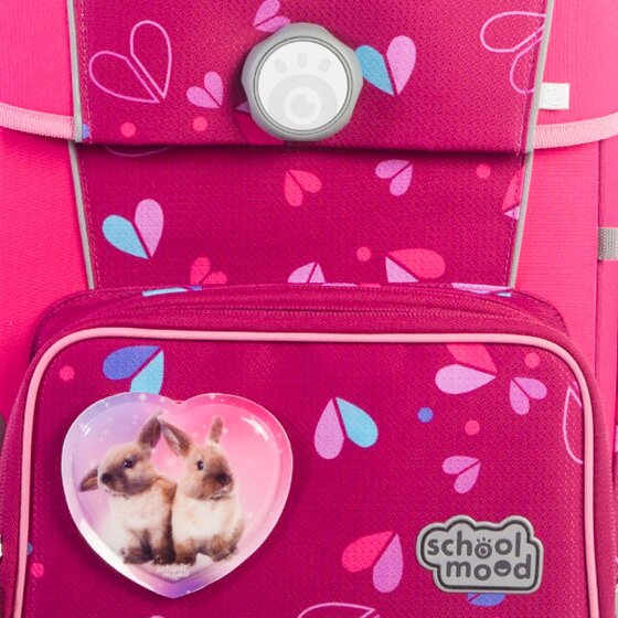 School-Mood Champion Maxx Pro Mila Schulranzen-Set 7-teilig