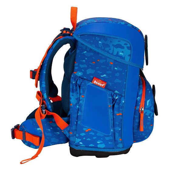 Scout Neo Exklusiv Superflash Schulranzen-Set 4-teilig