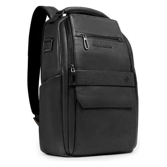 Piquadro Solm Daypack Leder 39 cm Laptopfach