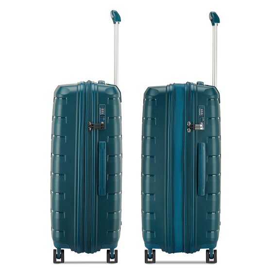 Roncato Skyline 2.0 4 Rollen Kofferset 3-teilig mit Dehnfalte