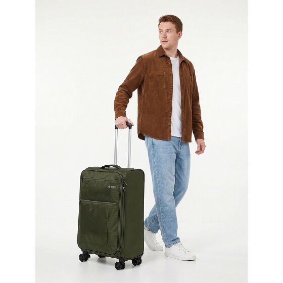 Benzi 5825 4 Rollen Trolley M 67 cm mit Dehnfalte
