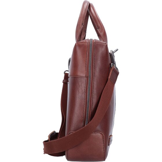 Plevier Rock Basalt Aktentasche Leder 41 cm Laptopfach