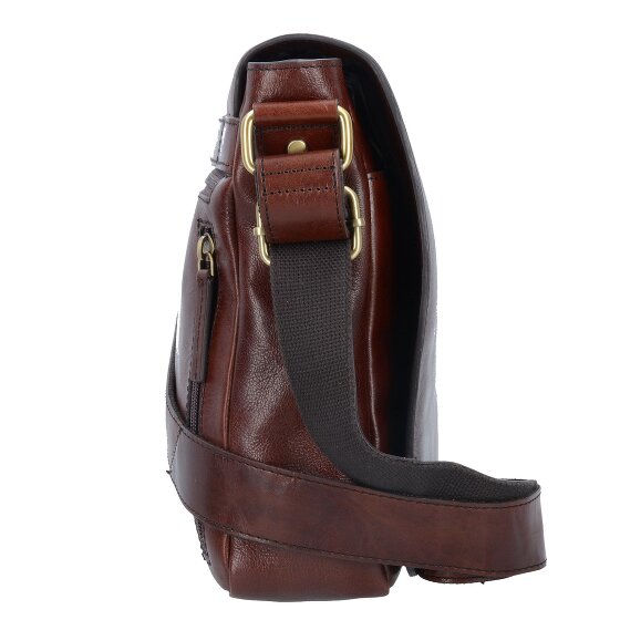 Leonhard Heyden Cambridge Messenger Leder 32 cm Laptopfach