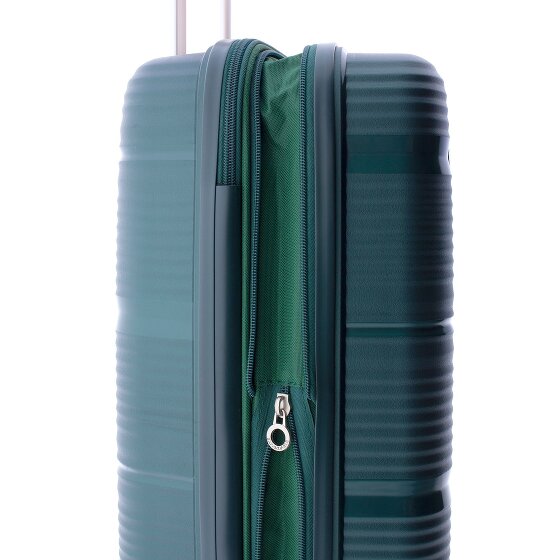 Gladiator 0800 4 Rollen Trolley 55 cm mit Dehnfalte